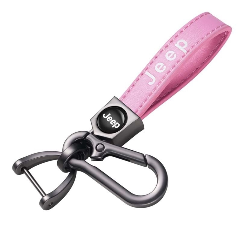 Jeep Pink Keychain